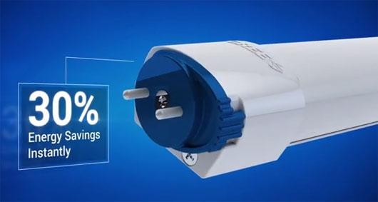 Đèn ống LED T8 Series tiết kiệm điện và sáng hơn Đèn ống LED T8 Series tiết kiệm điện và sáng hơn